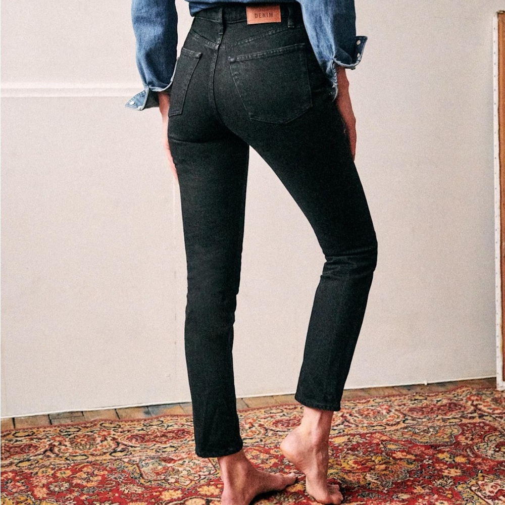 Sezane Black Brut Sexy Jeans